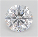 Lab Grown Diamond 3.51 Carats, Round with Excellent Cut, D Color, VVS2 Clarity and Certified by GIA