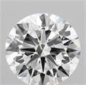 Lab Grown Diamond 6.02 Carats, Round with Excellent Cut, E Color, VVS2 Clarity and Certified by IGI