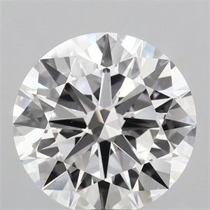 Picture of Lab Grown Diamond 6.02 Carats, Round with Excellent Cut, E Color, VVS2 Clarity and Certified by IGI