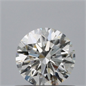 Natural Diamond 0.52 Carats, Round with Excellent Cut, G Color, VS1 Clarity and Certified by IGI