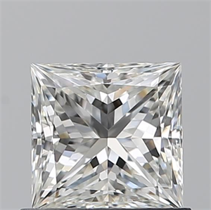 Picture of Natural Diamond 0.80 Carats, Princess with  Cut, H Color, VVS2 Clarity and Certified by GIA