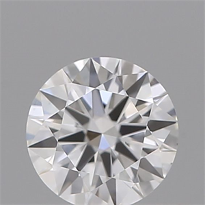 Foto Diamante Natural 0.41 quilates, Redondo , Color F, claridad VS1 y certificado GIA de