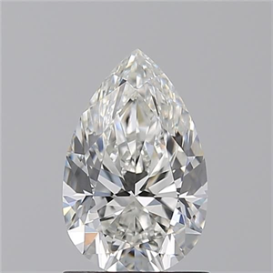 Picture of Natural Diamond 1.20 Carats, Pear with  Cut, G Color, VS1 Clarity and Certified by GIA