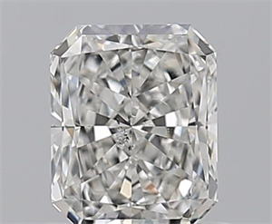 Picture of Natural Diamond 0.71 Carats, Radiant with  Cut, G Color, SI2 Clarity and Certified by GIA
