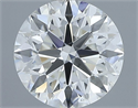 Natural Diamond 0.81 Carats, Round with Excellent Cut, F Color, VS1 Clarity and Certified by IGI