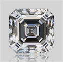 Natural Diamond 1.51 Carats, Asscher with  Cut, H Color, VVS2 Clarity and Certified by GIA