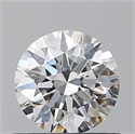 Diamante Natural 0.70 quilates, Redondo , Color F, claridad VS2 y certificado GIA