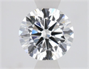 Del inventario de diamantes de laboratorio, 1.05 quilates, Redondo , Color F, claridad VVS2 y certificado IGI