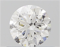 Natural Diamond 0.50 Carats, Round with Very Good Cut, F Color, VS2 Clarity and Certified by GIA