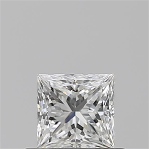 Foto Diamante Natural 0.50 quilates, Princesa , Color F, claridad VVS1 y certificado GIA de