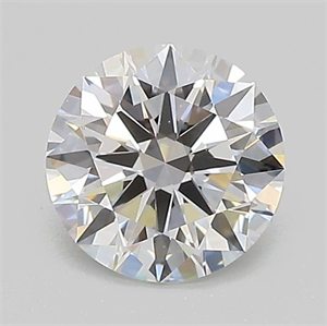 Picture of Lab Grown Diamond 1.03 Carats, Round with Ideal Cut, D Color, VS1 Clarity and Certified by IGI