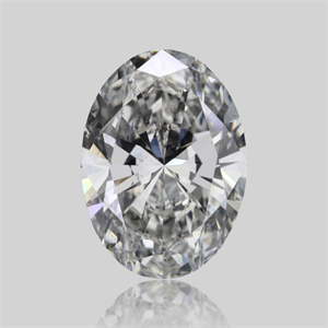 Foto Diamante Natural 0.37 quilates, Ovalado , Color E, claridad SI2 y certificado GIA de
