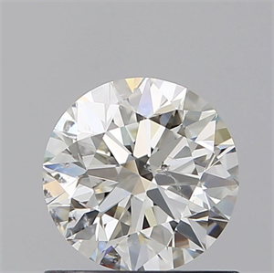 Picture of Natural Diamond 0.78 Carats, Round with Excellent Cut, I Color, SI2 Clarity and Certified by GIA
