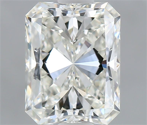 Picture of Natural Diamond 0.90 Carats, Radiant with  Cut, I Color, VVS2 Clarity and Certified by GIA