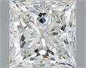 Natural Diamond 2.01 Carats, Princess with  Cut, G Color, VS2 Clarity and Certified by GIA