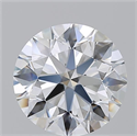 Diamante Natural 2.50 quilates, Redondo , Color G, claridad VVS2 y certificado GIA