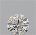 Natural Diamond 0.60 Carats, Round with Excellent Cut, J Color, VS2 Clarity and Certified by GIA