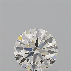 Picture of Natural Diamond 0.60 Carats, Round with Excellent Cut, J Color, VS2 Clarity and Certified by GIA