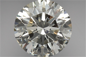 Foto Diamante Natural 3.00 quilates, Redondo , Color K, claridad VS1 y certificado HRD de