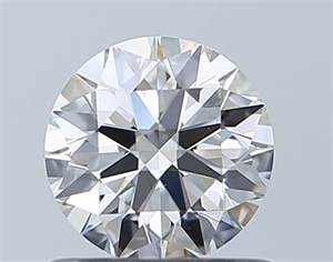 Foto Diamante Natural 0.70 quilates, Redondo , Color F, claridad VVS1 y certificado GIA de