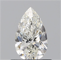 Diamante Natural 0.56 quilates, De pera , Color I, claridad IF y certificado GIA