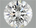 Lab Grown Diamond 3.08 Carats, Round with Excellent Cut, E Color, VS2 Clarity and Certified by IGI