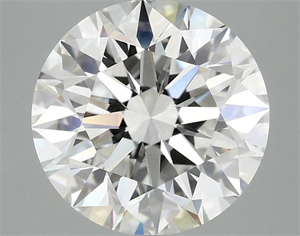 Picture of Lab Grown Diamond 3.08 Carats, Round with Excellent Cut, E Color, VS2 Clarity and Certified by IGI