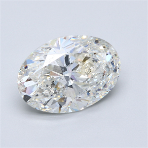 Foto Diamante Natural 6.05 quilates, Ovalado , Color H, claridad SI2 y certificado GIA de