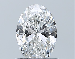 Picture of Natural Diamond 0.56 Carats, Oval with  Cut, E Color, VVS1 Clarity and Certified by GIA