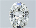 Natural Diamond 0.90 Carats, Oval with  Cut, G Color, VS1 Clarity and Certified by GIA