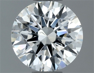Foto Diamante Natural 0.71 quilates, Redondo , Color F, claridad SI1 y certificado IGI de