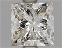 Diamante Natural 1.30 quilates, Princesa , Color K, claridad VVS1 y certificado GIA
