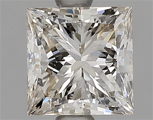 Foto Diamante Natural 1.30 quilates, Princesa , Color K, claridad VVS1 y certificado GIA de
