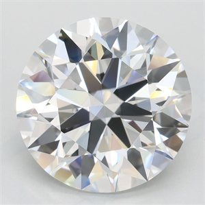 Picture of Lab Grown Diamond 4.45 Carats, Round with Excellent Cut, D Color, VVS1 Clarity and Certified by GIA