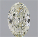 Natural Diamond 2.01 Carats, Oval with  Cut, J Color, SI1 Clarity and Certified by IGI