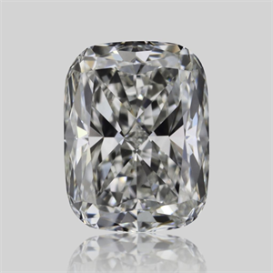 Picture of Natural Diamond 0.53 Carats, Cushion with  Cut, I Color, VS2 Clarity and Certified by GIA