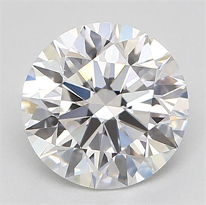 Foto Diamante Natural 0.57 quilates, Redondo , Color D, claridad VVS1 y certificado GIA de