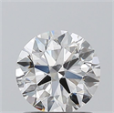 Natural Diamond 1.01 Carats, Round with Excellent Cut, G Color, SI2 Clarity and Certified by GIA