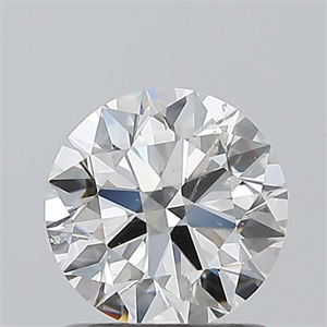 Picture of Natural Diamond 1.01 Carats, Round with Excellent Cut, G Color, SI2 Clarity and Certified by GIA