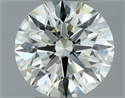 Diamante Natural 0.50 quilates, Redondo , Color J, claridad VVS1 y certificado IGI