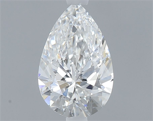 Picture of Natural Diamond 0.40 Carats, Pear with  Cut, D Color, SI1 Clarity and Certified by GIA