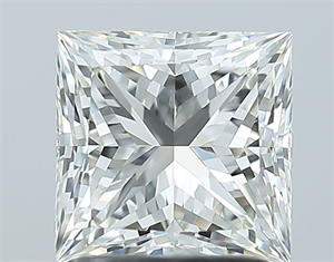 Foto Diamante Natural 1.53 quilates, Princesa , Color I, claridad VVS1 y certificado IGI de