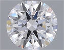 Lab Grown Diamond 0.92 Carats, Round with Ideal Cut, D Color, VS1 Clarity and Certified by IGI