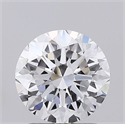 Del inventario de diamantes de laboratorio, 1.51 quilates, Redondo , Color E, claridad VS2 y certificado IGI