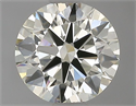 Diamante Natural 0.59 quilates, Redondo , Color I, claridad VVS2 y certificado IGI