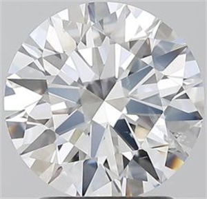 Foto Diamante Natural 2.05 quilates, Redondo , Color F, claridad SI2 y certificado GIA de