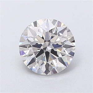 Picture of Lab Grown Diamond 1.28 Carats, Round with Ideal Cut, F Color, VVS2 Clarity and Certified by IGI
