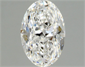 Natural Diamond 1.01 Carats, Oval with  Cut, E Color, VS1 Clarity and Certified by GIA
