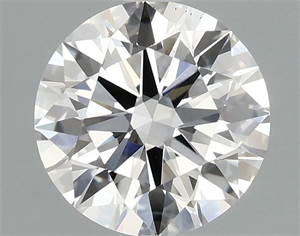 Picture of Lab Grown Diamond 1.39 Carats, Round with Ideal Cut, E Color, VS2 Clarity and Certified by IGI