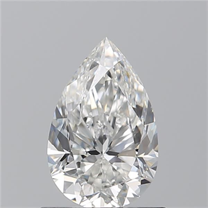 Picture of Natural Diamond 0.90 Carats, Pear with  Cut, E Color, VS2 Clarity and Certified by GIA